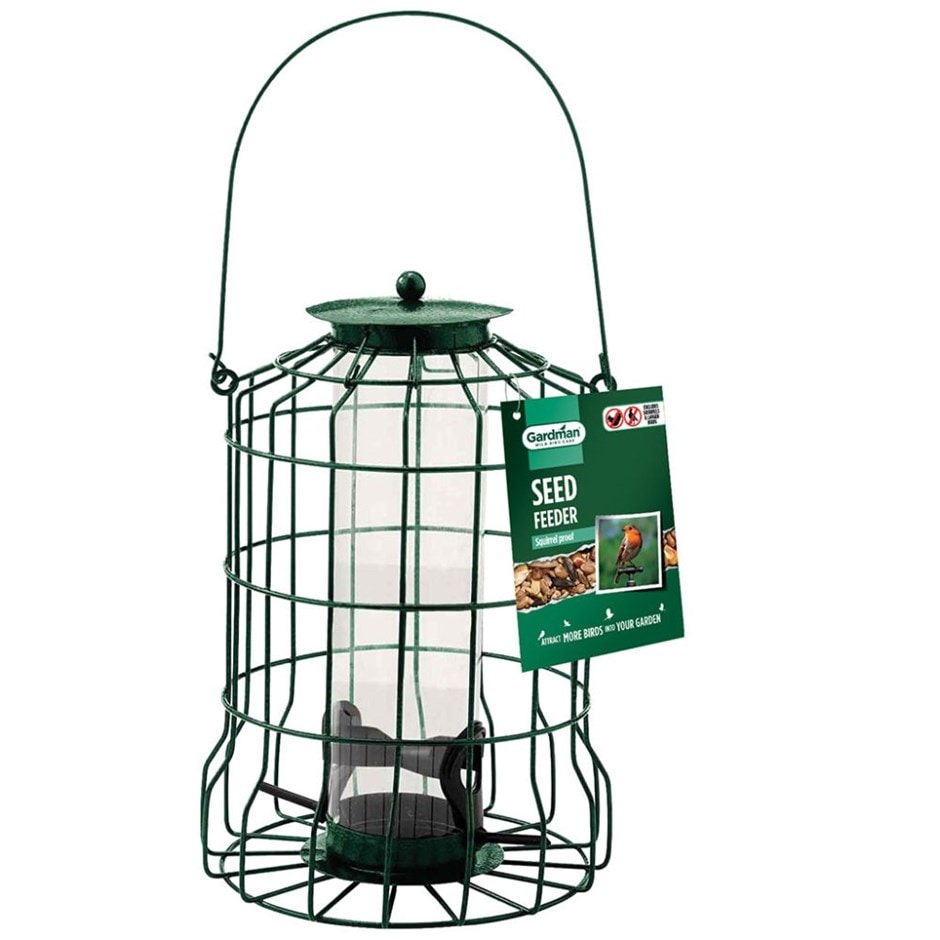 Squirrel proof seed feeder