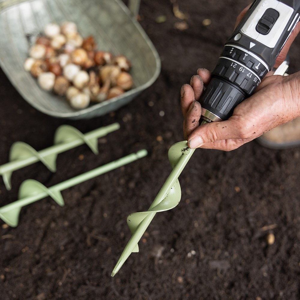 Bulb planting auger - short