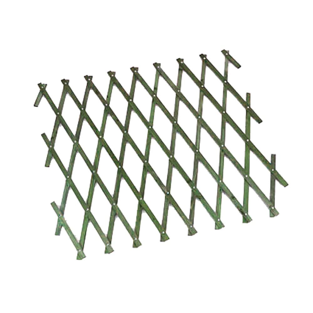 Heavy duty expanding trellis - green