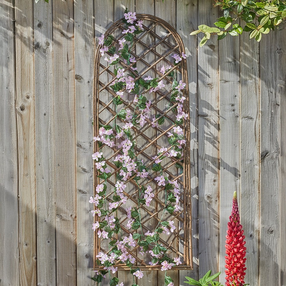 Extra strong framed willow trellis