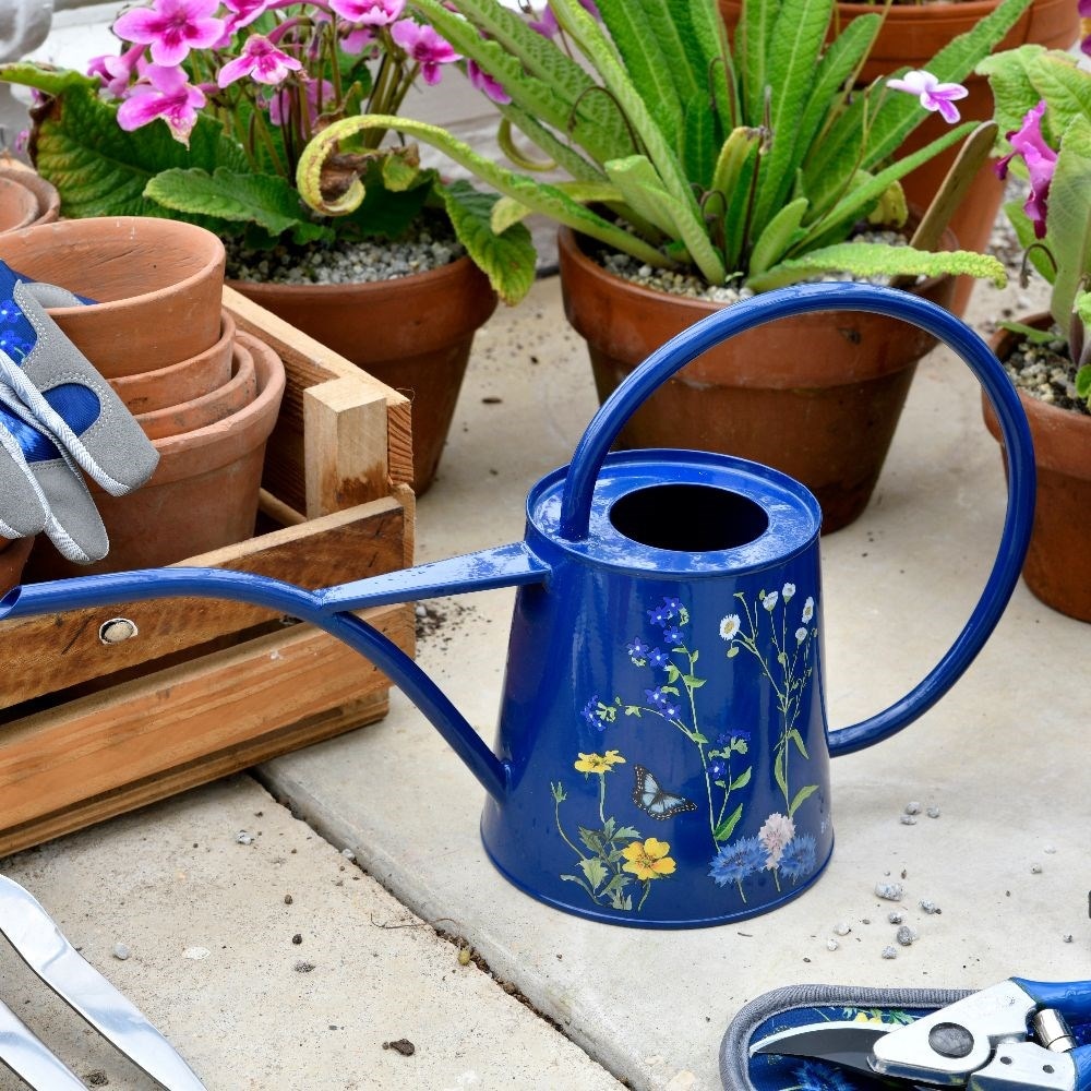 RHS Burgon and Ball British Meadow indoor watering can