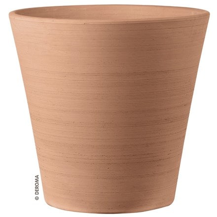 Conical Italian terracotta pot
