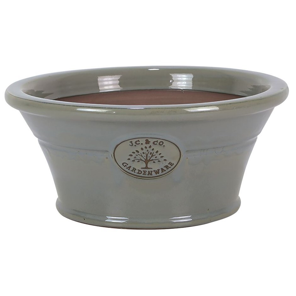 Glazed antique grey bowl