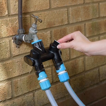 Flopro double outside tap adaptor