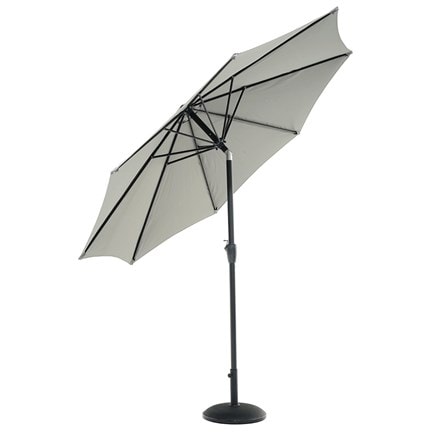 Lifestyle Garden crank & tilt parasol - 2.5m
