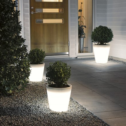 LED Assisi light up plant pot