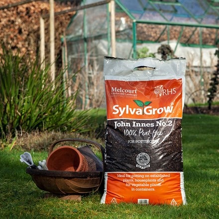 Sylvagrow John Innes peat-free No. 2 compost - 15 litres