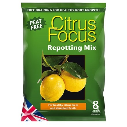 Peat-free citrus repotting mix - 8 litres