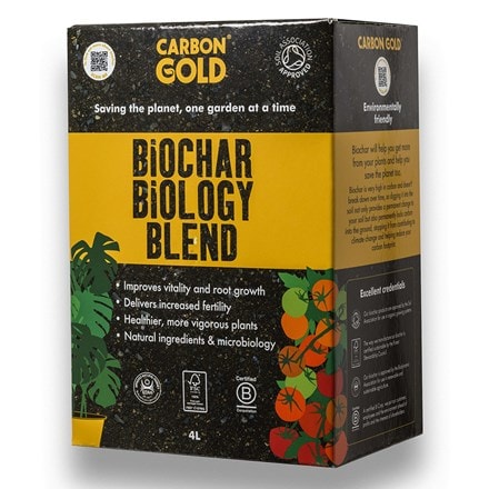 Carbon Gold biochar biology blend - 4 litres