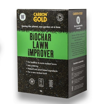 Carbon Gold biochar lawn improver - 4 litres