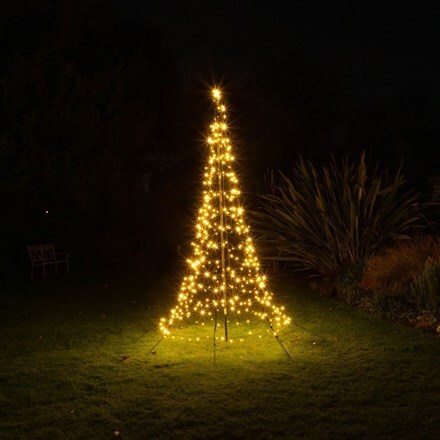 Starry nights LED pole tree