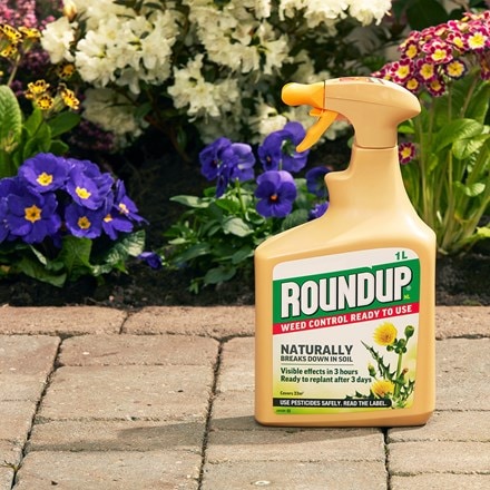 Roundup natural weed control