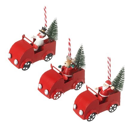 Christmas car drivers