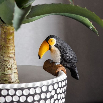Grayson toucan pot hanger - twinpack