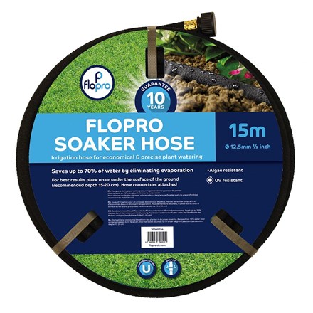 Hozelock Fast Reel hose box with 40m hose (Ø 12.5mm), automatic hose guide