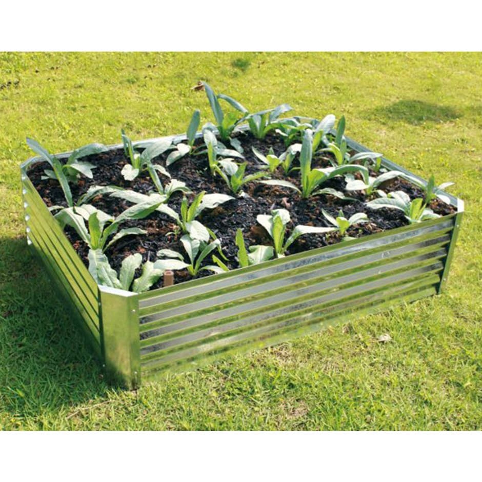 Galvanised raised veg/herb bed frame - rectangle
