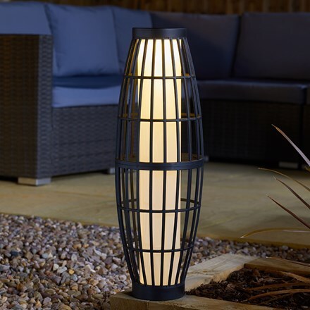 Solar patio lantern