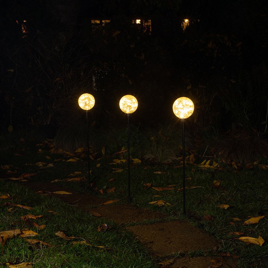 Buy Connectable crackleball lights - set 3: Delivery by Crocus