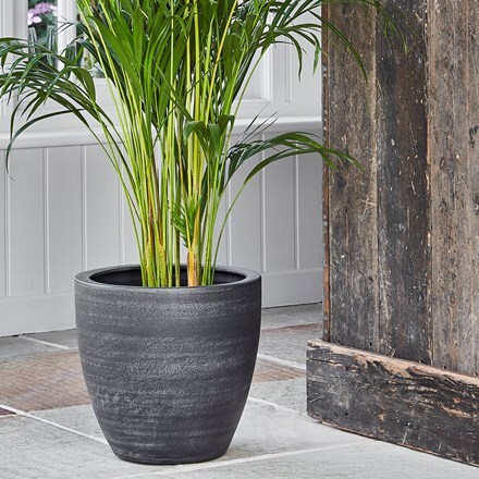 Toulouse anthracite planter
