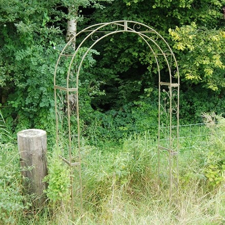 Woodland arch - rusty