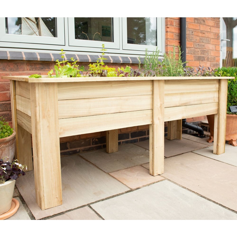 Large kitchen garden planter