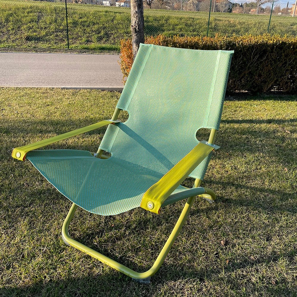 lime plastic adirondack chair