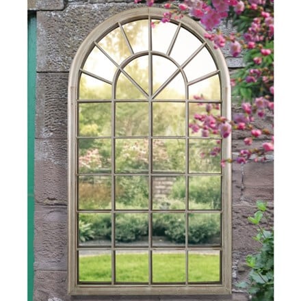 Somerley country arch large garden mirror