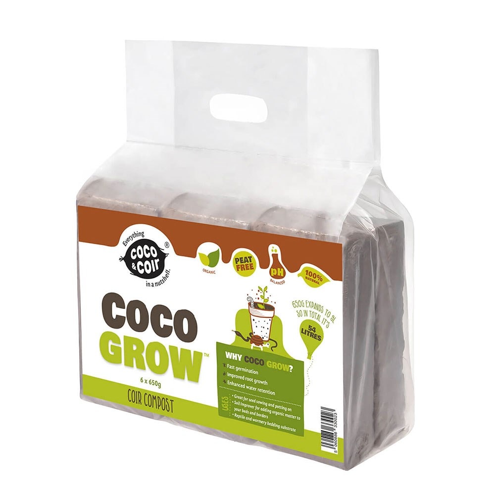 Expanding coco grow coir compost 
