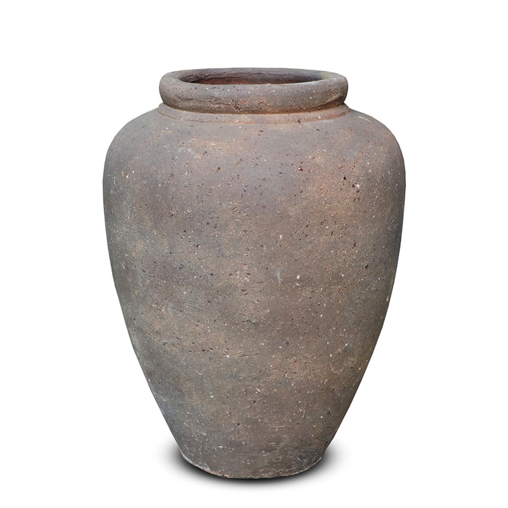 Terracotta jar - sandblasted
