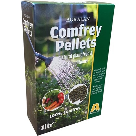 Comfrey pellets - natural feed & soil conditioner - Perfect for sweet peas