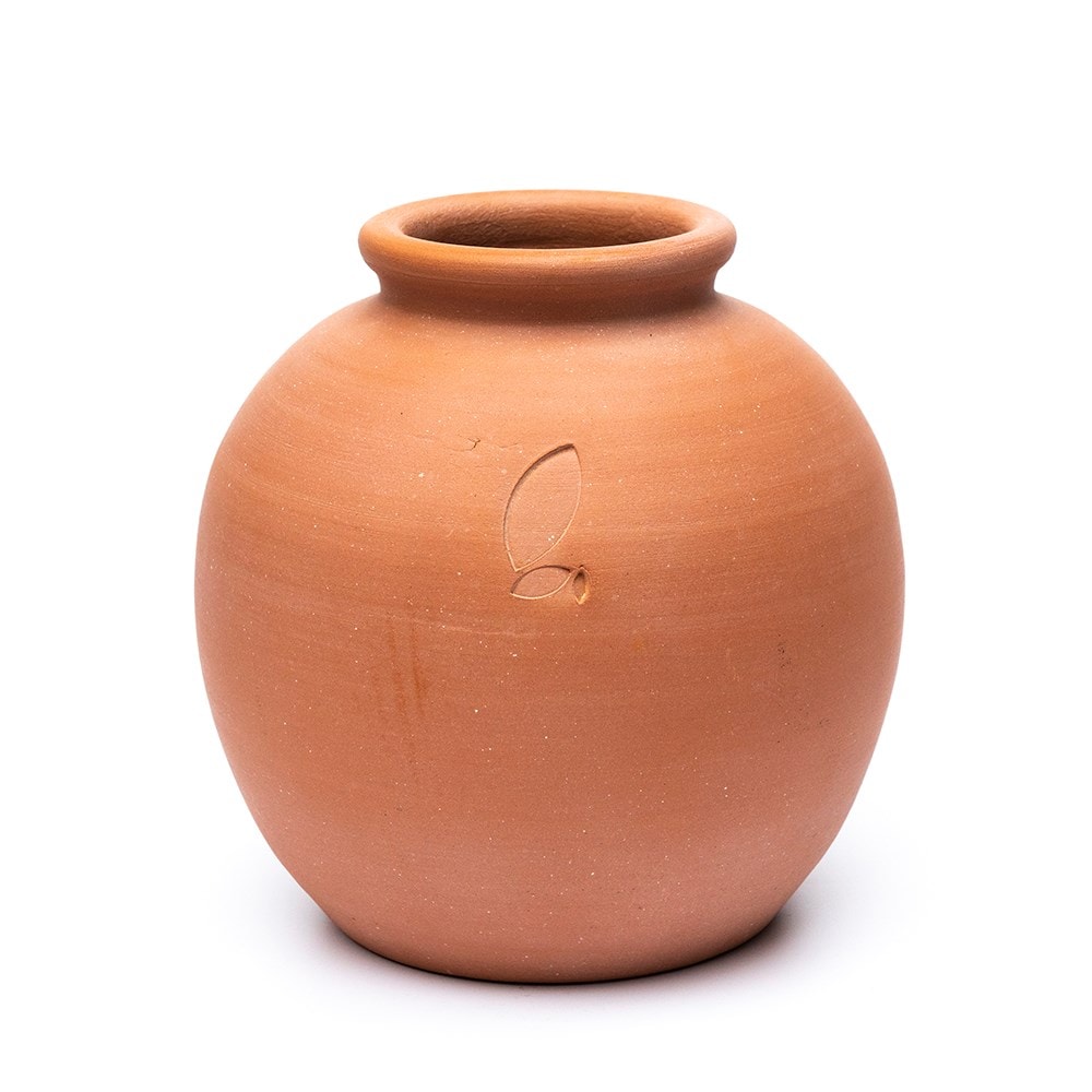 Terracotta Erigeron pot - large