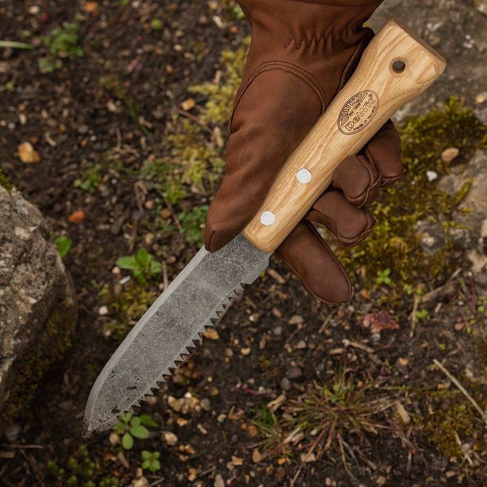DeWit serrated garden hori hori