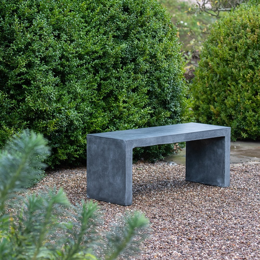 Terrace bench - ash grey