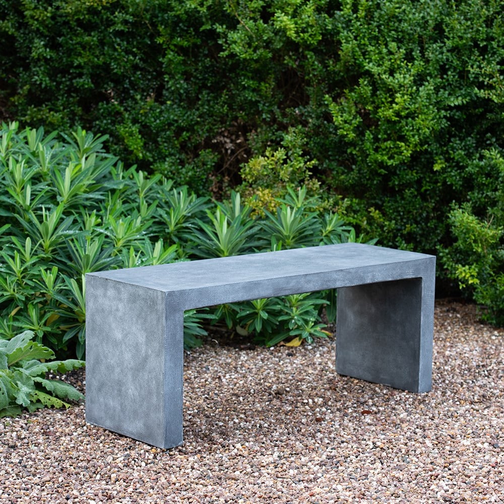 Terrace bench - ash grey