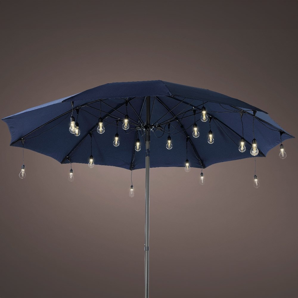 Parasol festoon lights