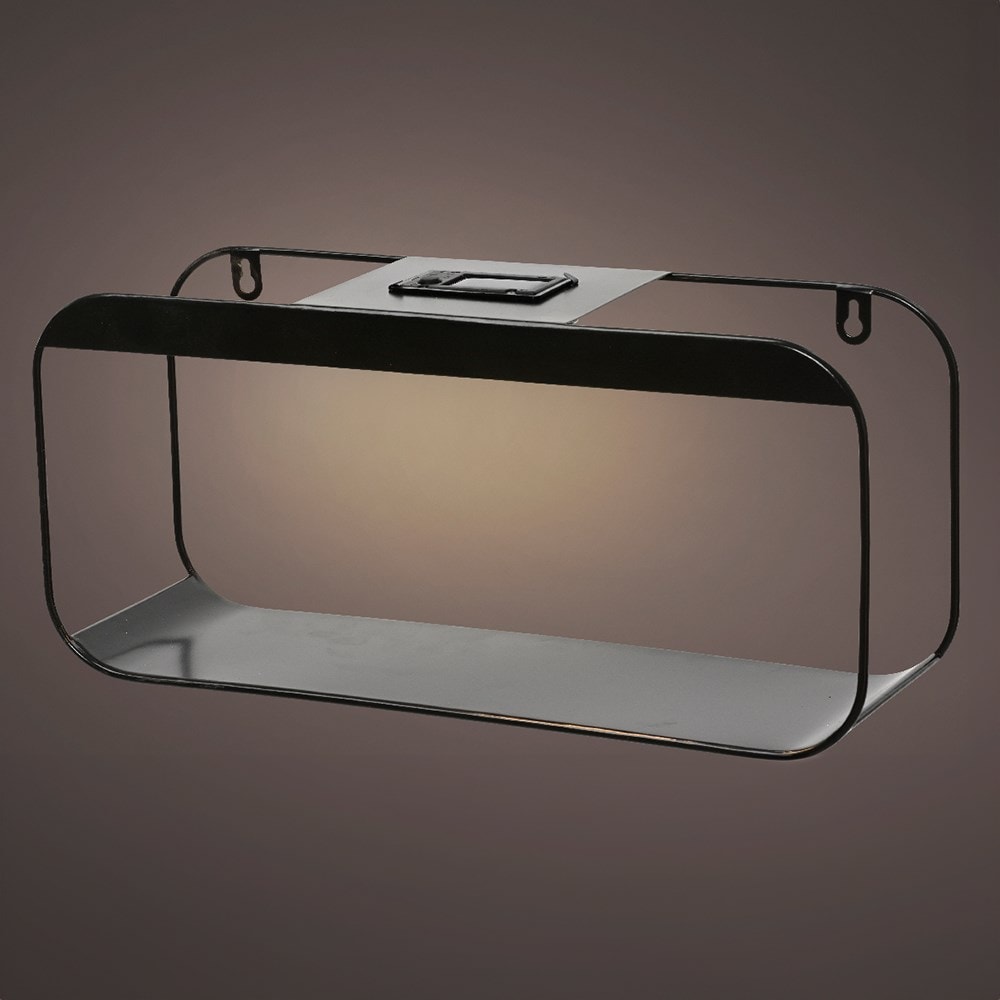Solar lit shelf - rectangular