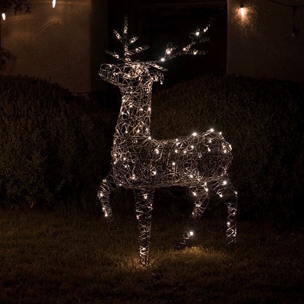 Majestic LED standing stag