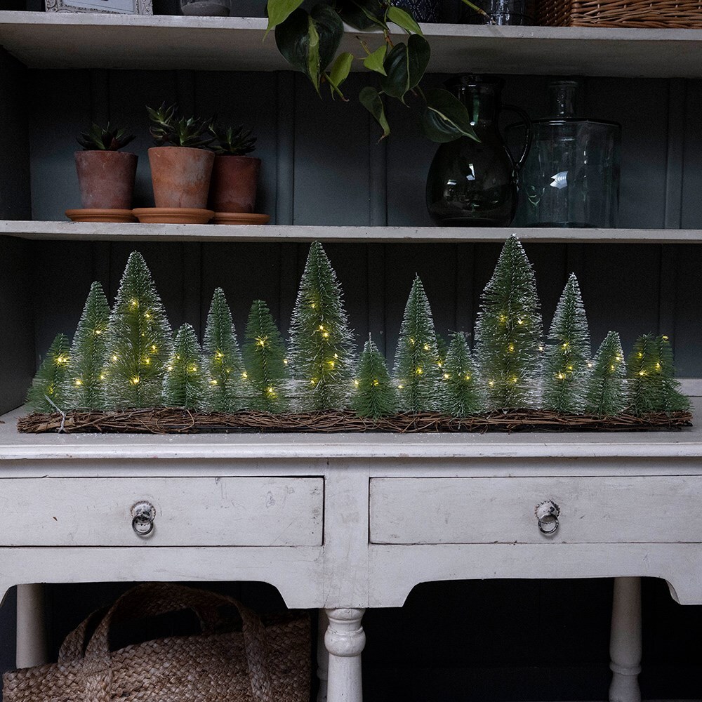 Brush tree LED centrepiece