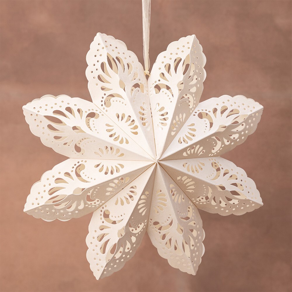 Snowflake paper light