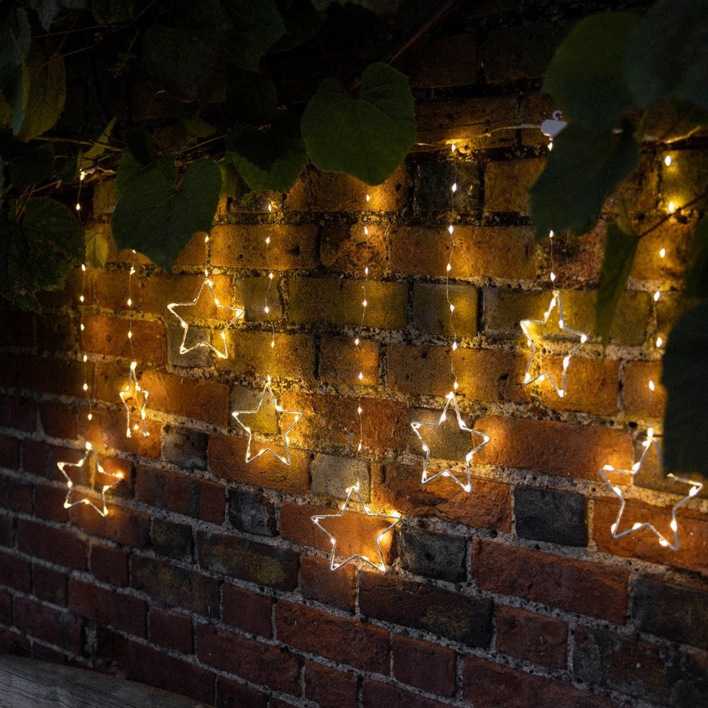 Indoor/outdoor star light curtain