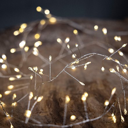 Micro LED string lights - battery operated