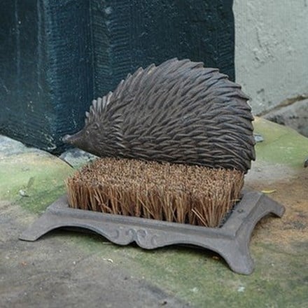 Hedgehog boot brush