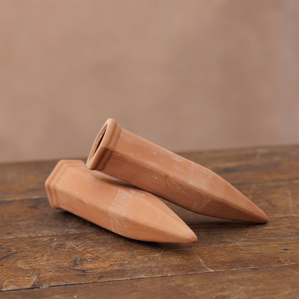 Terracotta water irrigation spikes