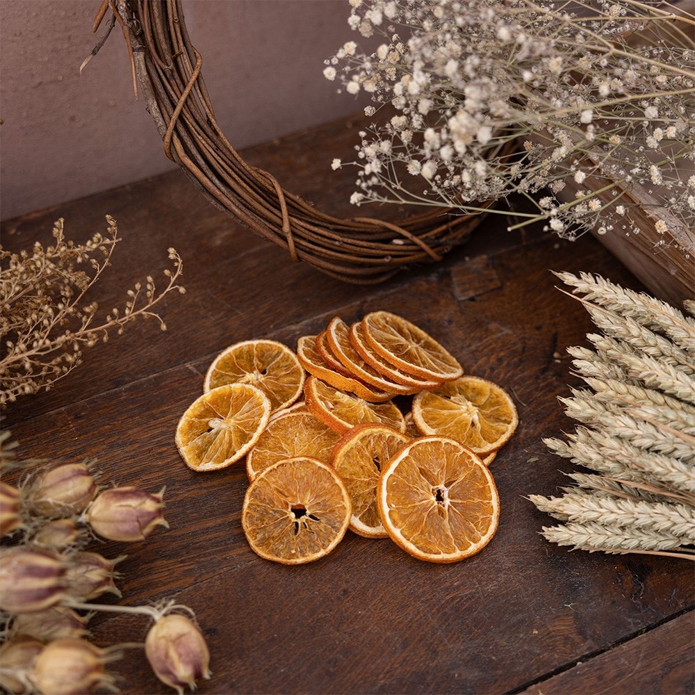 Dried orange slices