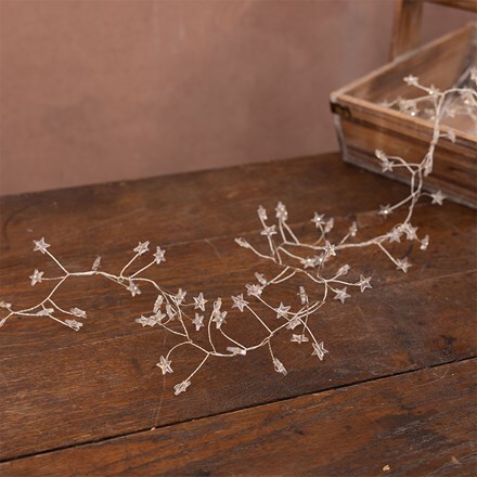 Star tipped micro wire lights