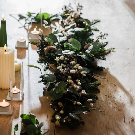Woodland table decoration