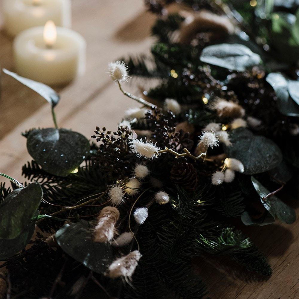 Woodland table decoration