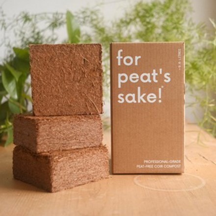 For Peat's Sake expanding coir compost 9L