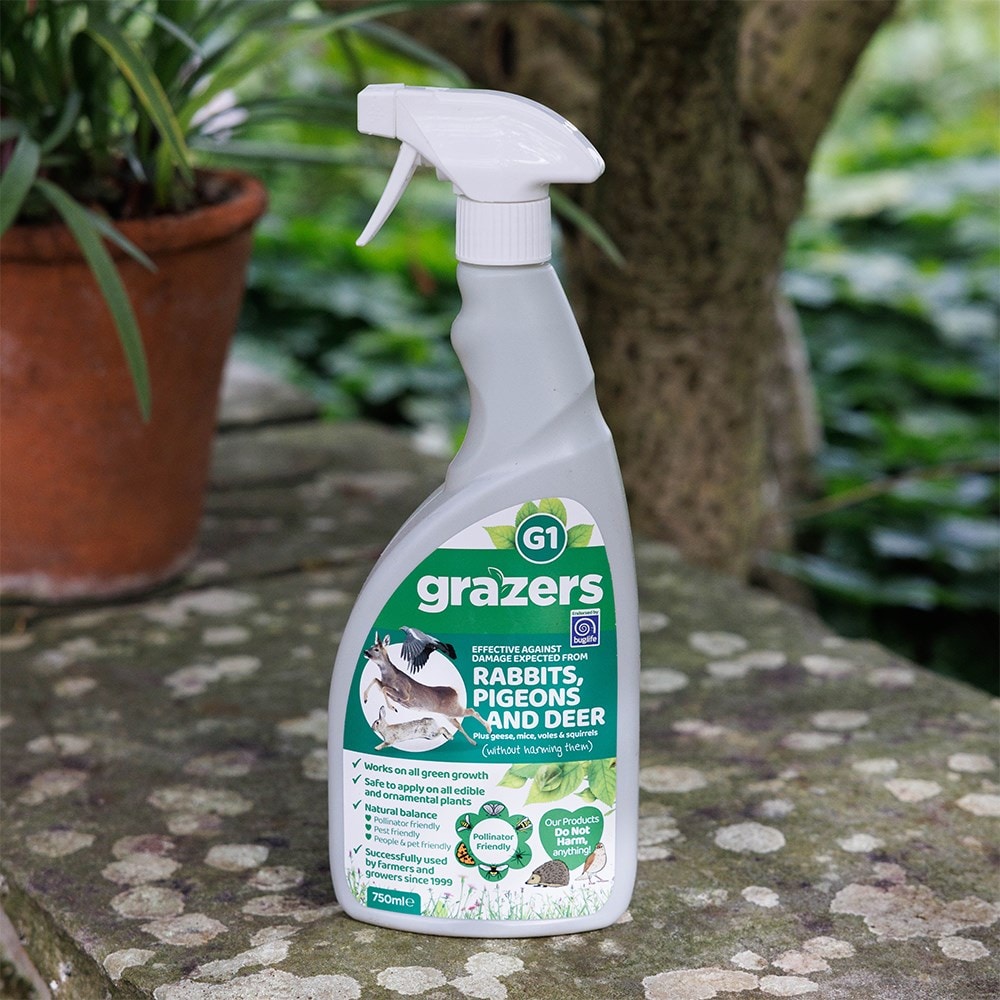 Grazers G1 rabbit, pigeon, deer and geese deterrent spray