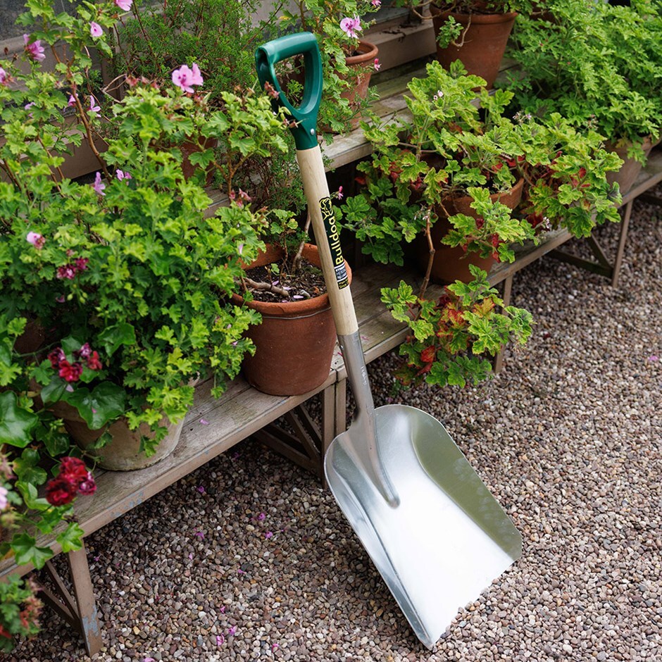 Premium alloy large grain shovel 